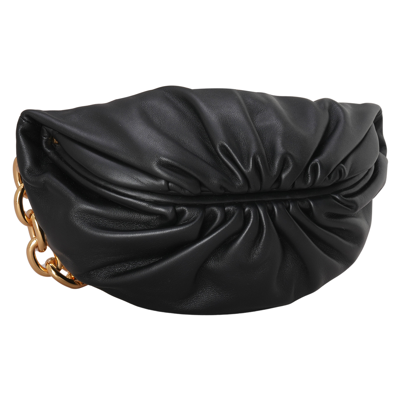 BOTTEGA VENETA(USED)보테가베네타 레더 체인 벨트백